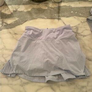 Lululemon light blue skort